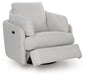 Alainmont Next-Gen Nuvella Swivel Power Recliner - Holmwood's Furniture & Design Center (Somersworth, NH)