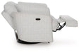 Alainmont Next-Gen Nuvella Swivel Power Recliner - Holmwood's Furniture & Design Center (Somersworth, NH)