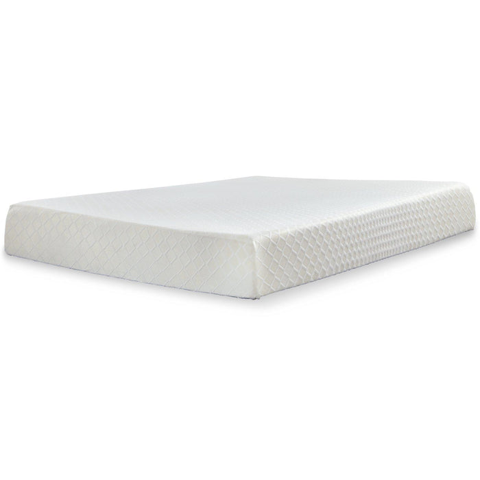10 Inch Chime Memory Foam Mattress Set - Holmwood's Furniture & Design Center (Somersworth, NH)