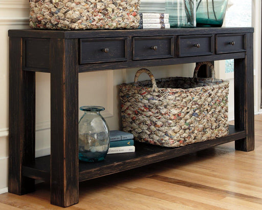 Gavelston Sofa/Console Table - Holmwood's Furniture & Design Center (Somersworth, NH)