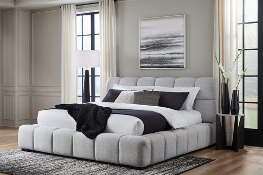 Grendusk Upholstered Bed - Holmwood's Furniture & Design Center (Somersworth, NH)