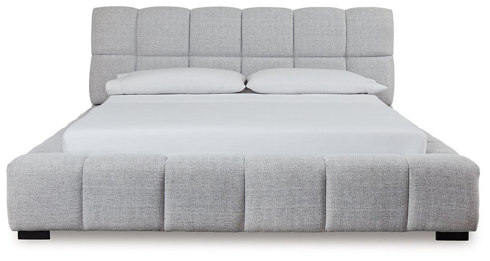 Grendusk Upholstered Bed - Holmwood's Furniture & Design Center (Somersworth, NH)