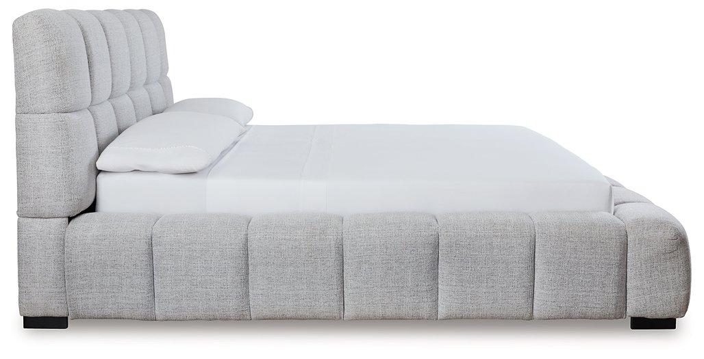 Grendusk Upholstered Bed - Holmwood's Furniture & Design Center (Somersworth, NH)