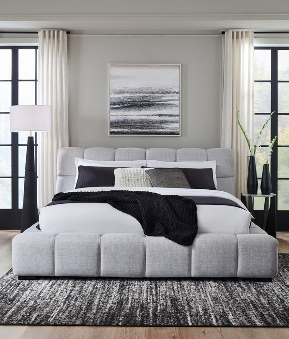 Grendusk Upholstered Bed - Holmwood's Furniture & Design Center (Somersworth, NH)