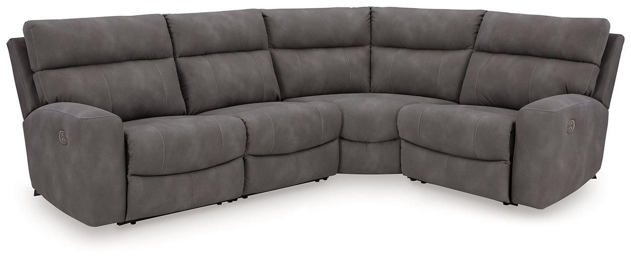 Next-Gen DuraPella Power Reclining Sectional - Holmwood's Furniture & Design Center (Somersworth, NH)