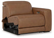 Magic Man Power Reclining Sectional Loveseat - Holmwood's Furniture & Design Center (Somersworth, NH)