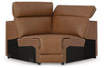 Magic Man Power Reclining Sectional with Console - Holmwood's Furniture & Design Center (Somersworth, NH)