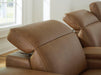 Magic Man Power Reclining Sectional Loveseat - Holmwood's Furniture & Design Center (Somersworth, NH)