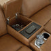 Magic Man Power Reclining Sectional with Console - Holmwood's Furniture & Design Center (Somersworth, NH)