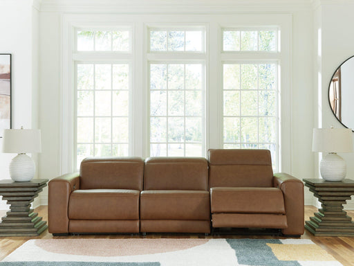 Magic Man Power Reclining Sectional Sofa - Holmwood's Furniture & Design Center (Somersworth, NH)