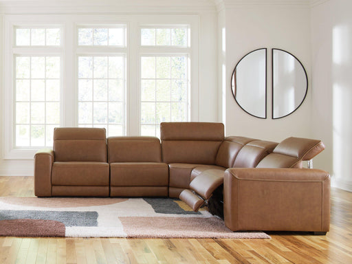 Magic Man Power Reclining Sectional - Holmwood's Furniture & Design Center (Somersworth, NH)