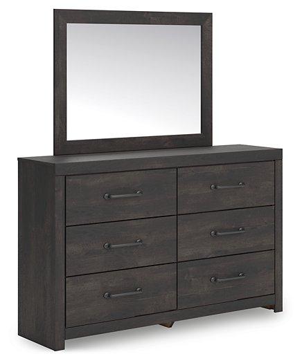 Hollivern Dresser and Mirror - Holmwood's Furniture & Design Center (Somersworth, NH)