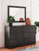 Hollivern Dresser and Mirror - Holmwood's Furniture & Design Center (Somersworth, NH)
