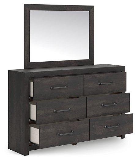Hollivern Dresser and Mirror - Holmwood's Furniture & Design Center (Somersworth, NH)