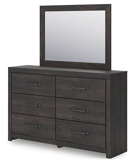 Hollivern Dresser and Mirror - Holmwood's Furniture & Design Center (Somersworth, NH)
