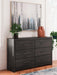 Hollivern Dresser and Mirror - Holmwood's Furniture & Design Center (Somersworth, NH)