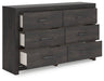 Hollivern Dresser and Mirror - Holmwood's Furniture & Design Center (Somersworth, NH)
