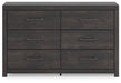 Hollivern Dresser and Mirror - Holmwood's Furniture & Design Center (Somersworth, NH)