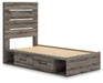Graystorm Bed with Storage - Holmwood's Furniture & Design Center (Somersworth, NH)