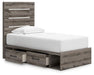 Graystorm Bed with Storage - Holmwood's Furniture & Design Center (Somersworth, NH)