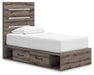 Graystorm Bed with Storage - Holmwood's Furniture & Design Center (Somersworth, NH)