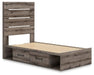Graystorm Bed with Storage - Holmwood's Furniture & Design Center (Somersworth, NH)