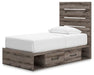 Graystorm Bed with Storage - Holmwood's Furniture & Design Center (Somersworth, NH)