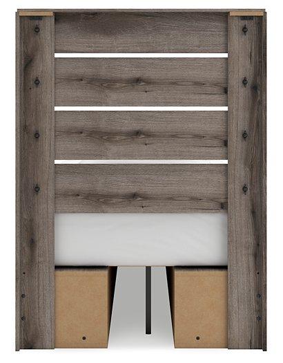Graystorm Bed with Storage - Holmwood's Furniture & Design Center (Somersworth, NH)