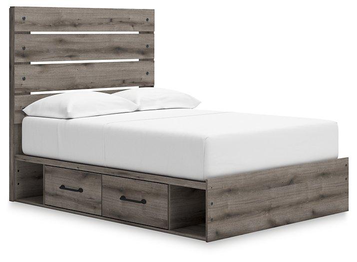 Graystorm Bed with Storage - Holmwood's Furniture & Design Center (Somersworth, NH)