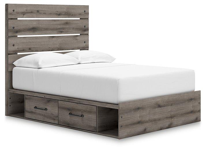 Graystorm Bed with Storage - Holmwood's Furniture & Design Center (Somersworth, NH)