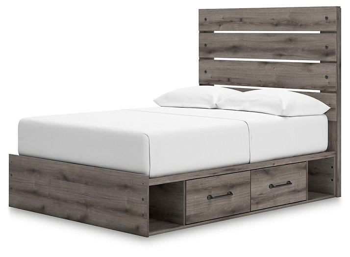 Graystorm Bed with Storage - Holmwood's Furniture & Design Center (Somersworth, NH)