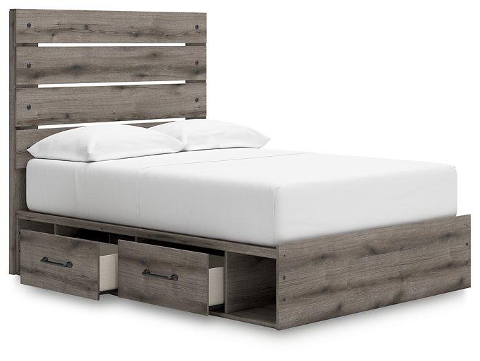 Graystorm Bed with Storage - Holmwood's Furniture & Design Center (Somersworth, NH)