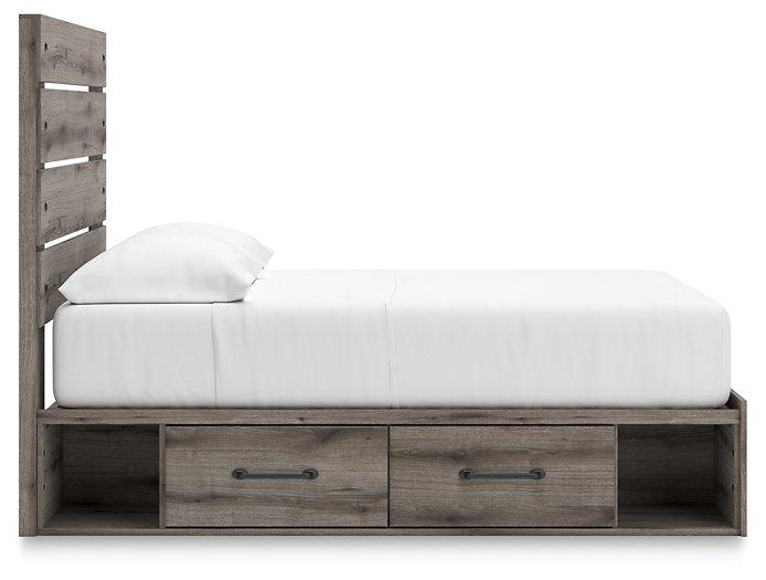Graystorm Bed with Storage - Holmwood's Furniture & Design Center (Somersworth, NH)