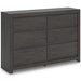 Fraluna Dresser and Mirror - Holmwood's Furniture & Design Center (Somersworth, NH)