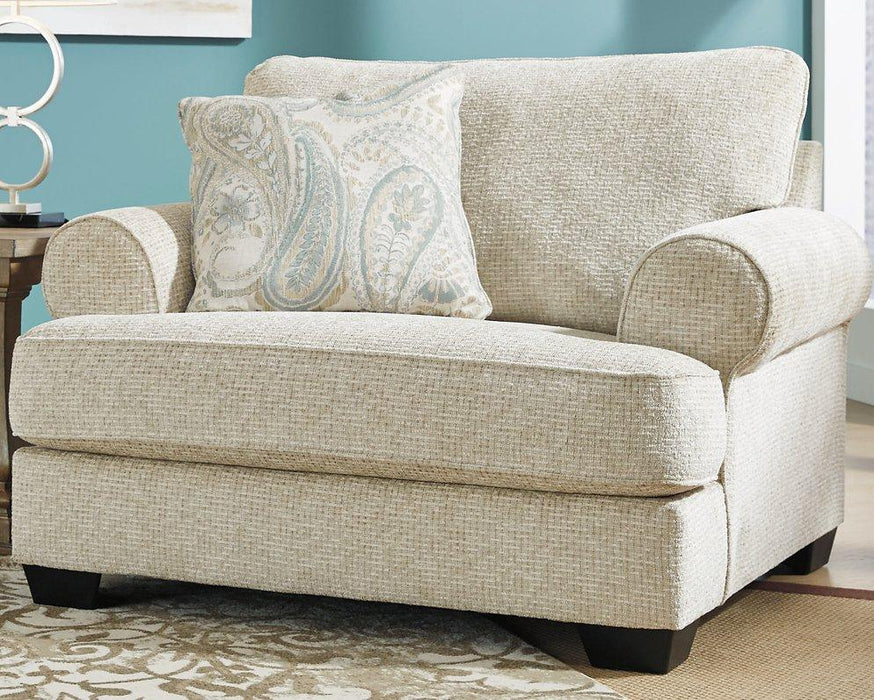 Monaghan Oversized Chair and Ottoman - Holmwood's Furniture & Design Center (Somersworth, NH)