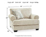 Monaghan Oversized Chair and Ottoman - Holmwood's Furniture & Design Center (Somersworth, NH)
