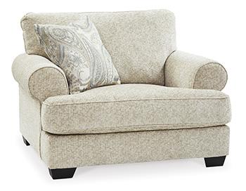 Monaghan Oversized Chair and Ottoman - Holmwood's Furniture & Design Center (Somersworth, NH)