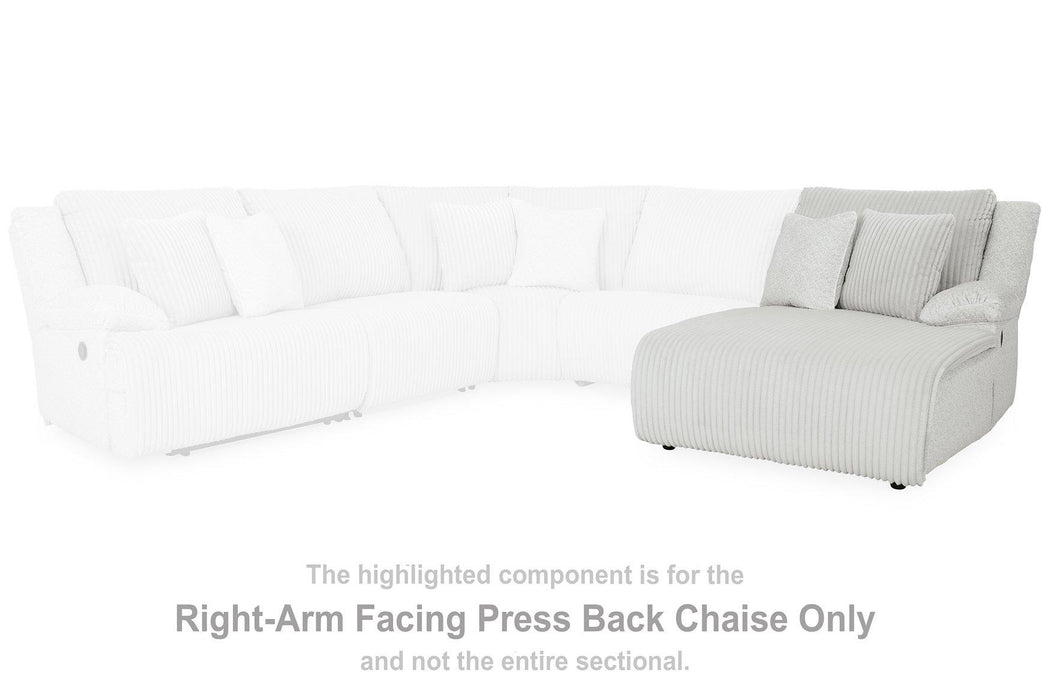 Top Tier Sectional Sofa Chaise - Holmwood's Furniture & Design Center (Somersworth, NH)