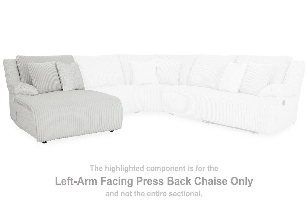 Top Tier Sectional Sofa Chaise - Holmwood's Furniture & Design Center (Somersworth, NH)