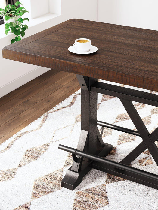 Valebeck Counter Height Dining Table - Holmwood's Furniture & Design Center (Somersworth, NH)