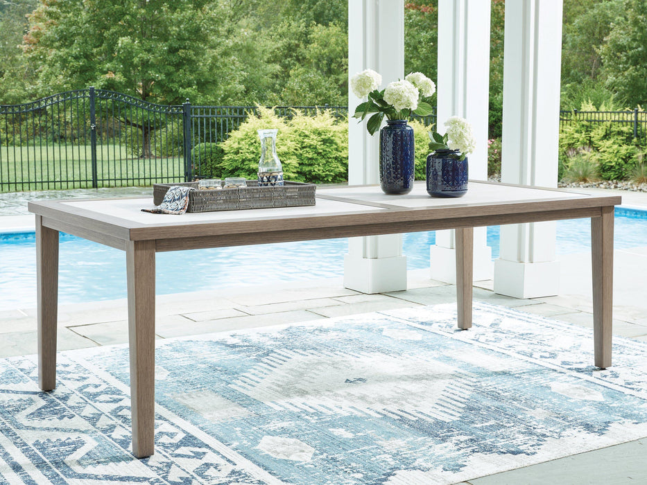 Rainier Ranch Outdoor Dining Package - Holmwood's Furniture & Design Center (Somersworth, NH)