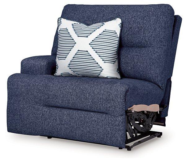 Acklen Place Power Reclining Sectional with Chaise - Holmwood's Furniture & Design Center (Somersworth, NH)