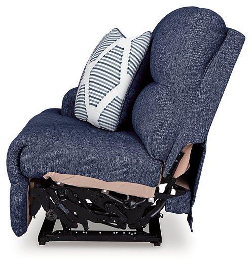 Acklen Place Power Reclining Sectional with Chaise - Holmwood's Furniture & Design Center (Somersworth, NH)