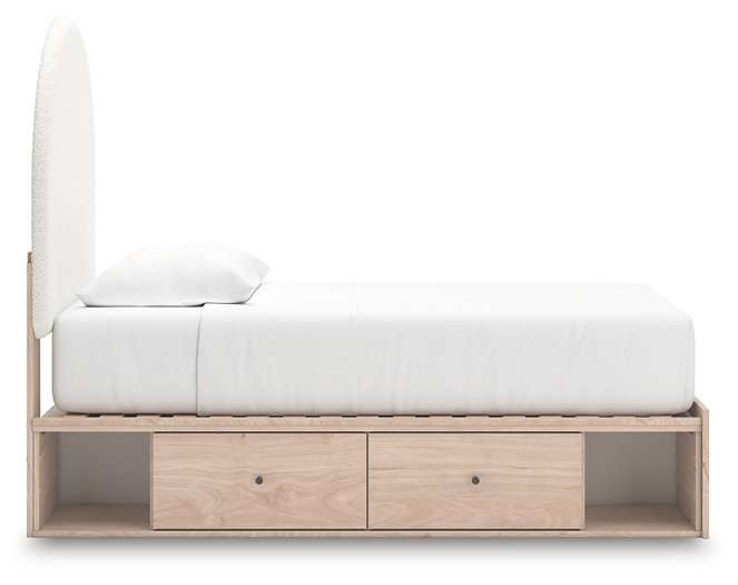 Arloster Upholstered Bed - Holmwood's Furniture & Design Center (Somersworth, NH)