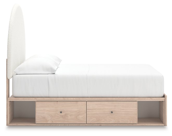 Arloster Upholstered Bed - Holmwood's Furniture & Design Center (Somersworth, NH)