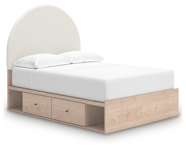 Arloster Upholstered Bed - Holmwood's Furniture & Design Center (Somersworth, NH)