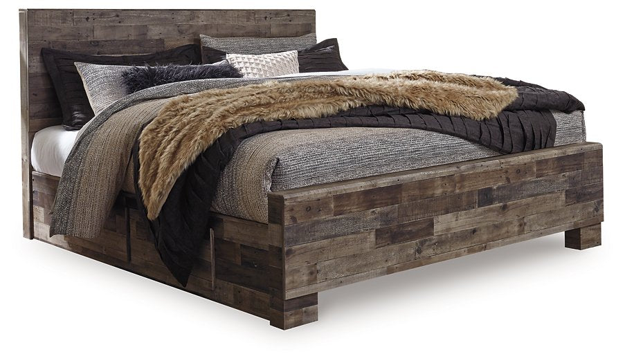Derekson Bed with 2 Side Storage - Holmwood's Furniture & Design Center (Somersworth, NH)