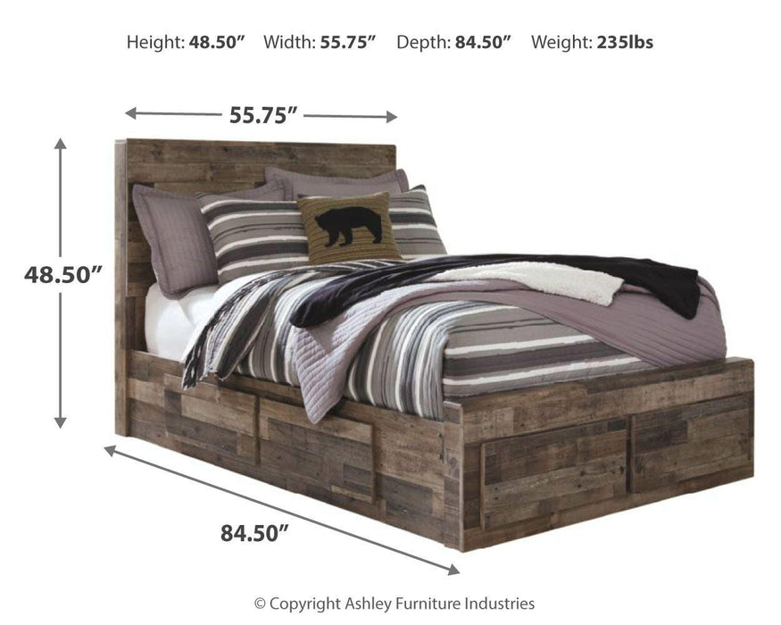 Derekson Youth Bed with 6 Storage Drawers - Holmwood's Furniture & Design Center (Somersworth, NH)