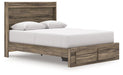 Elbrim Panel Storage Bed - Holmwood's Furniture & Design Center (Somersworth, NH)