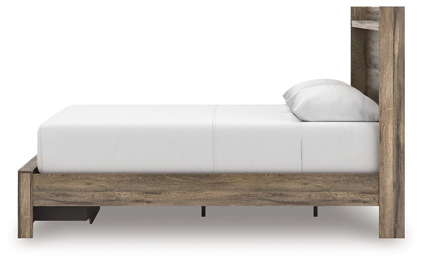 Elbrim Panel Storage Bed - Holmwood's Furniture & Design Center (Somersworth, NH)